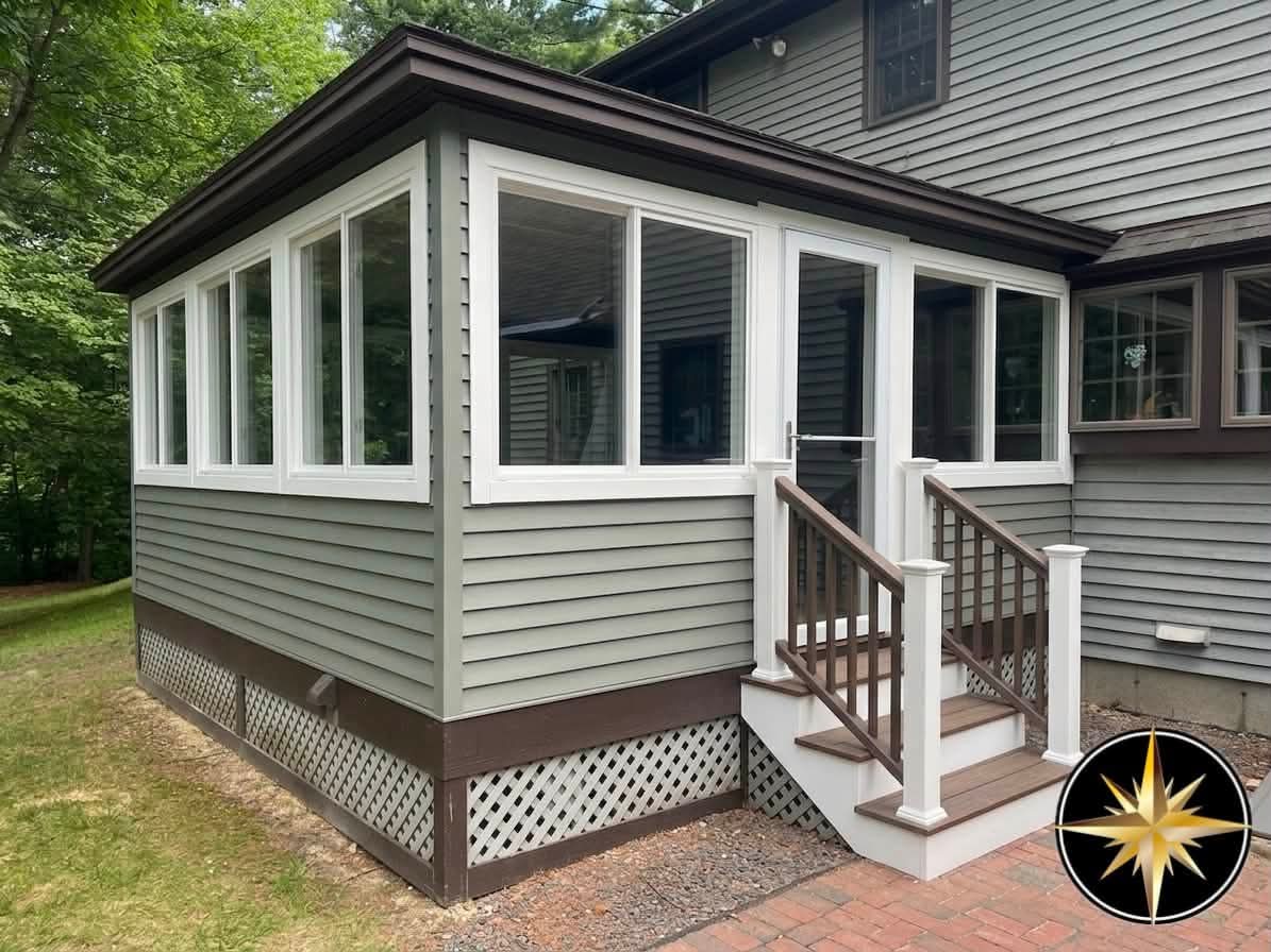 Screen Room to Three-Season Sunroom, Atkinson NH