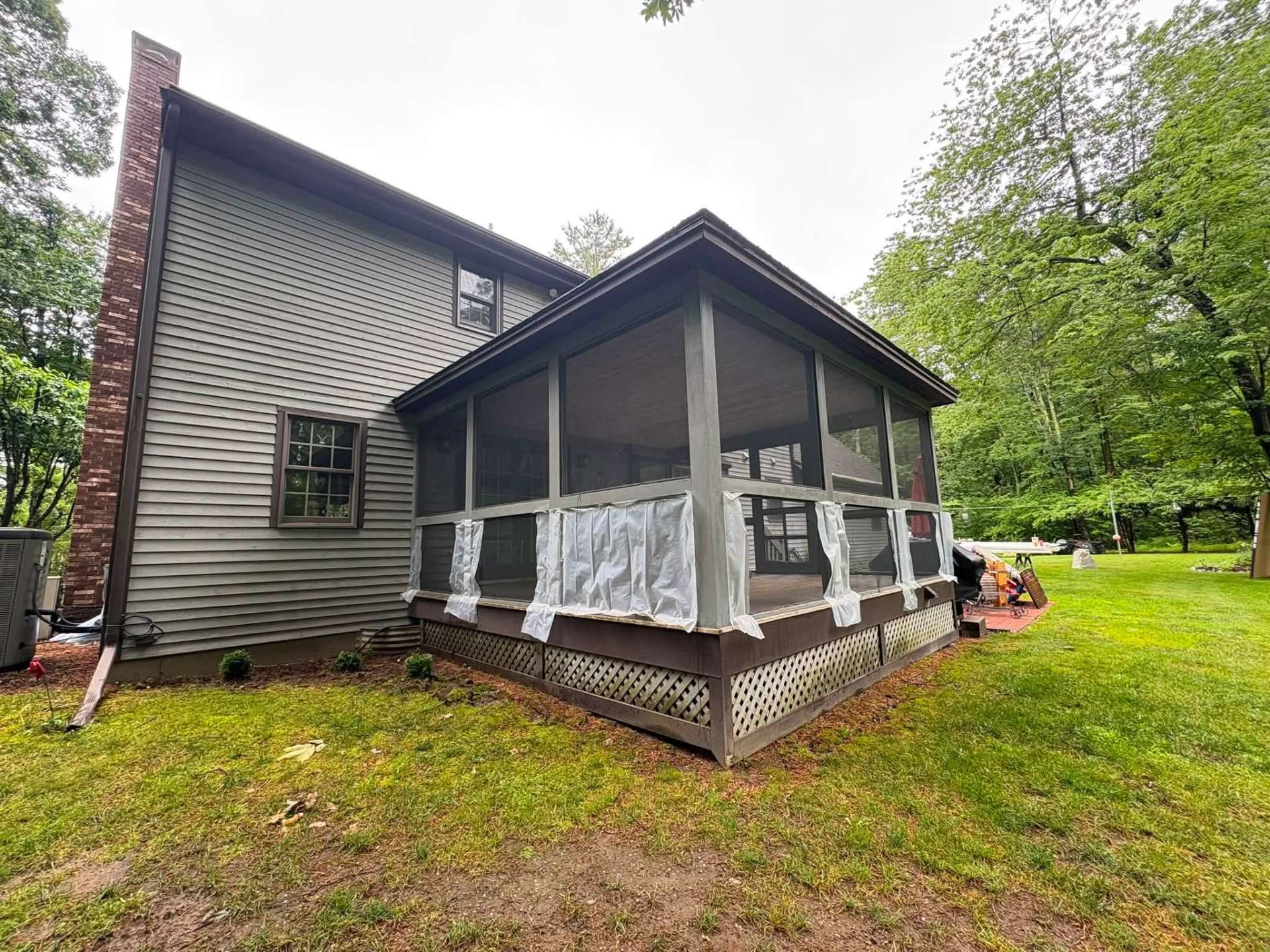Atkinson Screen Porch During Enclosure Prep, Before