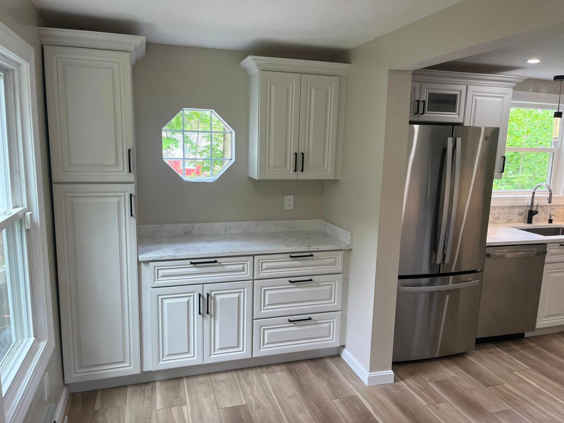Traditional White Kitchen